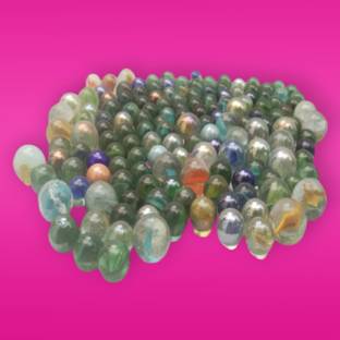 Jiyansh Traders 150Pieces Mix OR Multicolour Kanche Glass Marble Ball_a56