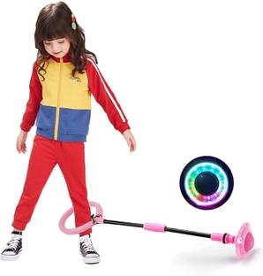 OANGO Jumping Skipping Ankle Toy with Flashing Lights Kids Jumping Rope for Outdoor Kids Skipping Rope