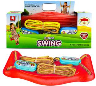 Toy Cloud Adjustable Rider Swing for Kids, High Weight Support, Swing for Indoor & Outdoor