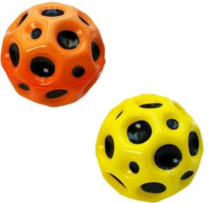 ParshvGroups Moon Ball, Bouncy Ball, Jumping Ball, Hole Ball (Pack of 1)