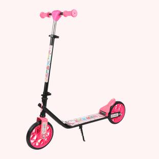 HOUSE OF COMMON 3 lvl Height Adjustable Scooter for Unisex Kid with Rear Foot Brake Kids Scooter