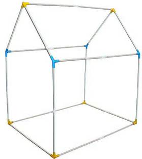 Planet of Toys Play theme tent house Spare Parts | Sockets & Pipes for Universal Hut Type Kids