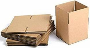 lavanyam PACKING CORRUGATED BOX - Pack of 25 (Size - 4X4X3 INCH) Security Bag