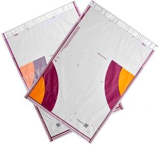SVM Meesho 12X16 Opaque Courier Shipping Bag | Water Proof | Self Adhesive Bar Code Security Bag