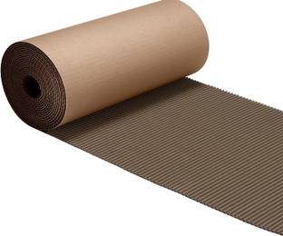 shrisawariya 160 GSM Brown Corrugated Paper for Packing and Crafting 2 Set 17 Ft Each Security Bag