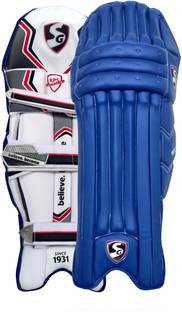 DURO SG Cricket Batting Pads Leg Guards White Men's Youth (36 - 38 cm) Batting Pad