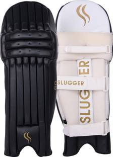 SLUGGER GO Cricket Leg Guard PVC Material Soft Comfortable and perfect for Men's (39 - 43 cm) Batting Pad