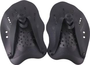 THE MORNING PLAY Swimming Training Paddles with Adjustable Straps Swim Fins Training Hand Paddles