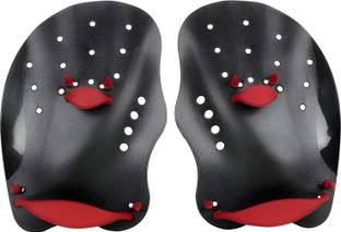 THE MORNING PLAY Morex Swimming Hand Paddle for Training with Adjustable Straps for Youth & Adult Hand Paddles
