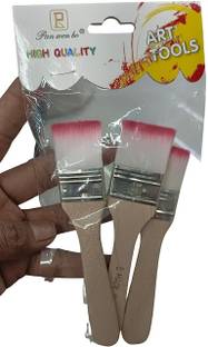 53 Arts Synthetic Hair Paint Brush for Oil, Water Color, Acrylic Painting