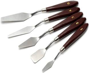 Prescent Painting Knife Stainless Steel Knife for All Oil, Acrylic, Water, Gouache Color.