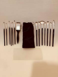 RanaCreation Antique Painting brush with big brush set of 13