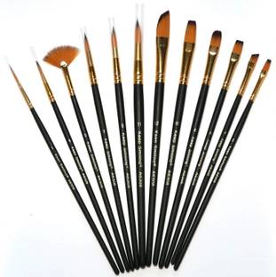 GAUMUK Premium Quality Art Brush Set for Artists, Painting Brushes