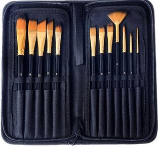 BloomTip Premium Handmade Artist Painting Brushes for Acrylic,Watercolor, Fabric.