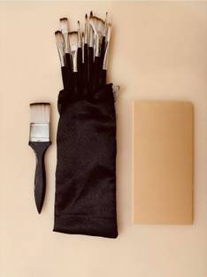 RanaCreation Painting brush with big brush set of 13