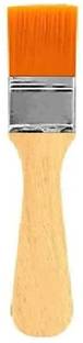 Black mirror GLUE BRUSH Painting wooden Brush