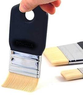 Qalam Kaari Professional Artist Brushes Flat Rectangular Shape Nylon Hair