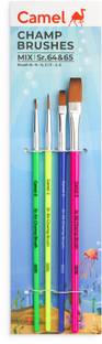 Camlin Champ Brush Set - Pack of 4