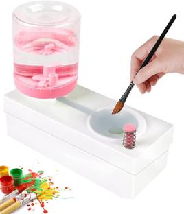 IKONEXX Paint Brush Cleaner with Flushing Button & Auto Refill Refill Water Tank