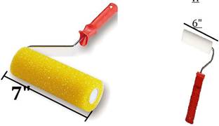 onneyretail Texture Roller 7 Inch with 6' Foam Roller Paint Roller