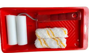 onneyretail Premium 4 inch paint roller tray and 4 roller 4 INCH PAINT ROLLER TRAY 4 ROLLER Paint Roller