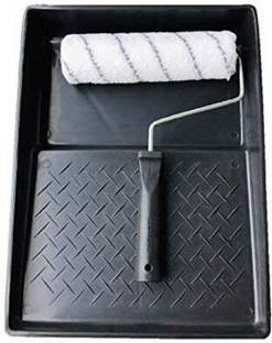 ALFCLOTHHOUSE 9-Inch Paint Roller Set with Handle and Tray – Durable Roller Kit for Walls 9 inch roller tray combo Paint Roller