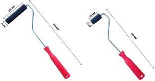 MD Fiberglass Roller Tool, Solid Steel Metal FRP Bubble Paddle Roller Combo Pack Paint Roller