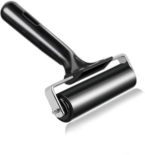 KIRA 4 INCH Rubber Roller For Printmaking, Manual Roller Tool For Painting Craft Paint Roller