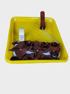 onneyretail Ragging roller with tray and masking tape 15 mtr Paint Roller