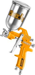 INGCO 1.5mm Nozzles Stainless Steel Air Spray Gun Air Assisted Sprayer