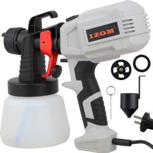 IZOM Corded Electric Spray Gun Multi Spray Patterns Large Paint Storage Capacity IZN-SP-02 Air Assisted Sprayer
