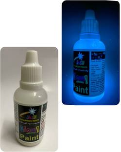JASH Glow cloth glow in the dark paint sky blue 30gm