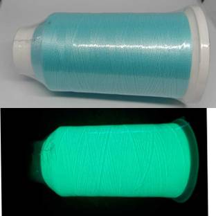 Jash glow in the dark Thread Night Glow Thread Blue 120gm