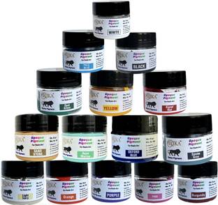 irika Opaque Resin Art Pigment 15 Shade(Qty 20g ) resin art & craft // epoxy pigment