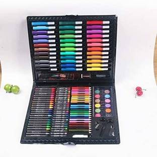 Tarak Painting Set Color Pencils with Portable Art Box-Drawing kit 150Pc