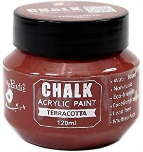 इवीडास्टिक Home Decor Chalk Paint 120ml - Terracotta