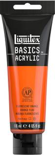 Liquitex Basics 118ml Fluorescent Orange