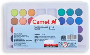Camel Student Water Colour Cakes - 24 Shades