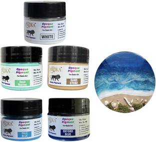 Kayra Enterprise ocean theam opaque pigment for resin / 20 gm /