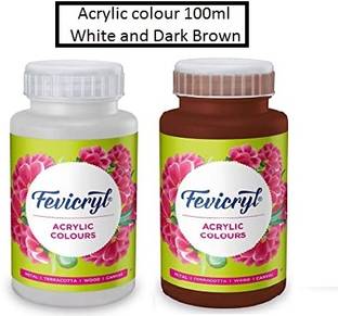 Fevicryl white&Brown-100ml
