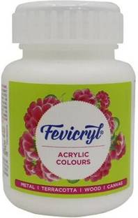 Fevicryl Acrylic Colour 100 ml Paint for Art & Craft ,DIY ,Canvas,Wood,Leather,Metal
