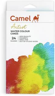 Camel Artist Water Colour Cake Set 24 shades