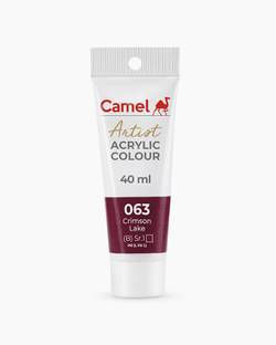 Camel ARTIST ACRYLIC COLOUR TUBE CRIMSON LAKE 40 ML PACK OF 1