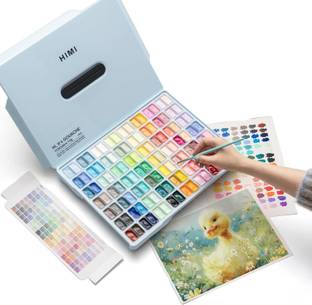 thoovi - HIMI - Gouache Paint - Twin Cups - 112 Colours - 12ml Jelly Cups