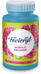 Fevicryl Acrylic Colour (500 Ml) Sky Blue