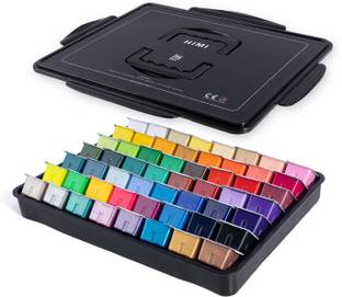 thoovi HIMI - Gouache Paint - 30 Ml Cups X 56 Colours (42 Std + 6 Neon + 8 Metallic)