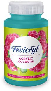 Fevicryl Acrylic Colour (500 Ml) Teal Blue