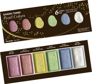 Zig Kuretake Gansai Tambi Pearl Colors Set