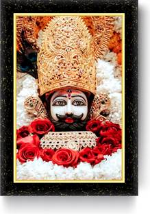 ARAAKA KHATU /SHYAM /KRISHNA photo frame (Wood Base and Front Laminated) Acrylic 8 inch x 6 inch Painting
