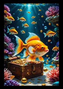 KRUM Digital Reprint 13 inch x 10 inch Painting